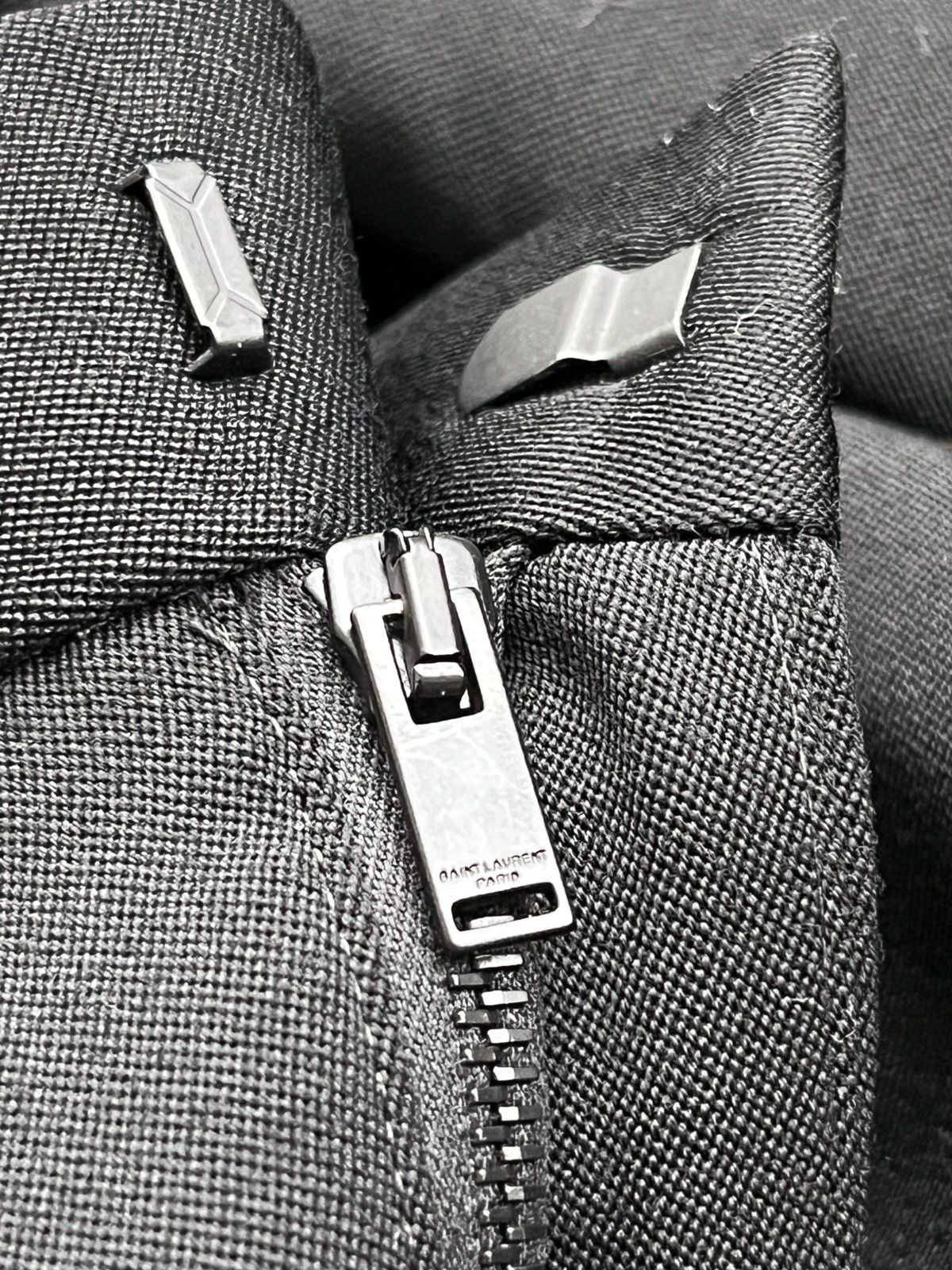 Saint Laurent Paris Brand New Classic Saint Laurent Tuxedo Pants $1,890 Value Size 52R - 15 Thumbnail