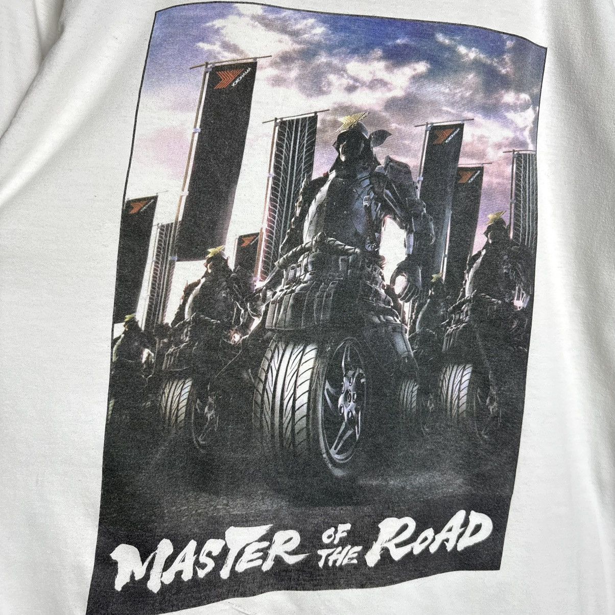Vintage Vintage Yokohama Master Of The Road Samurai Graphic T-Shirt Size US L / EU 52-54 / 3 - 3 Thumbnail