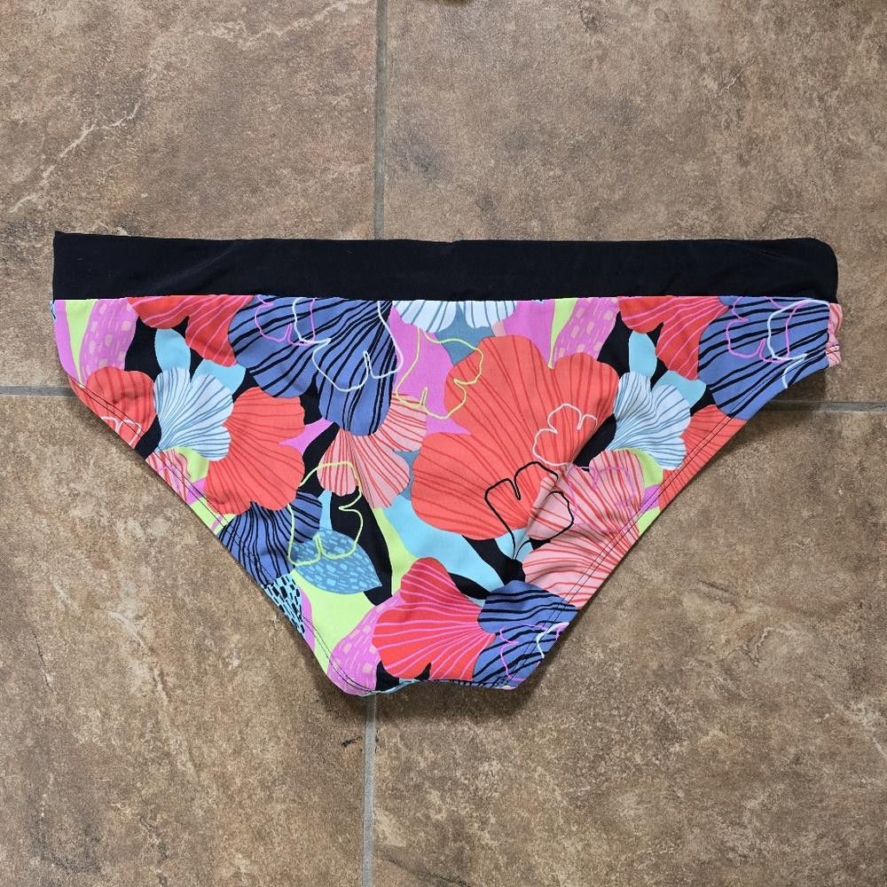 Avia Multicolored Design Avia Bikini Bottoms Size ONE SIZE - 2 Thumbnail