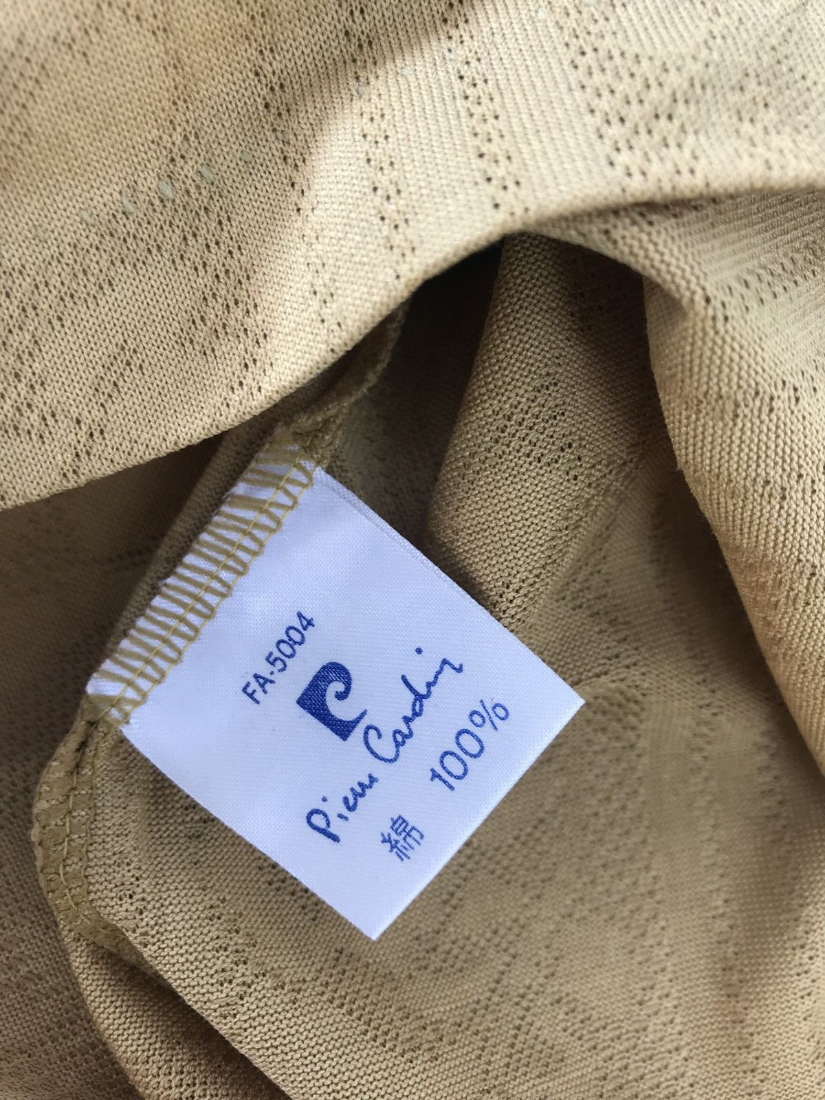 Pierre Cardin 90s Pierre Cardin Paris Tricot Single Pocket Polo Tee Size US M / EU 48-50 / 2 - 8 Thumbnail