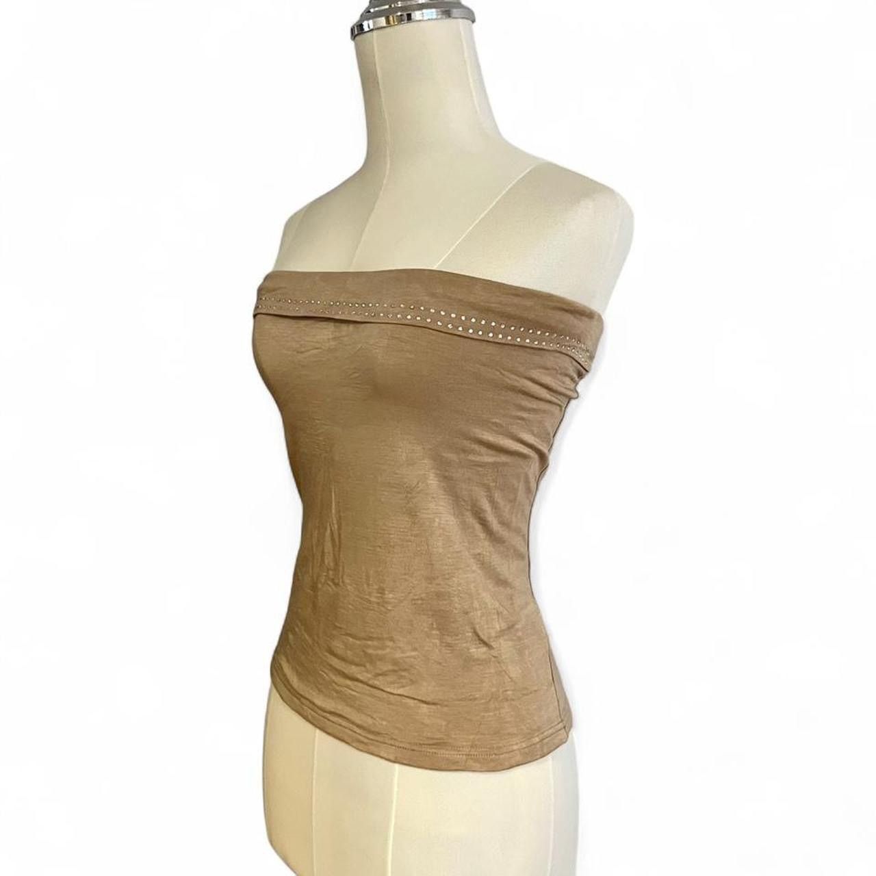 Other Y2K fairy boho brown bedazzled tube top Size XS / US 0-2 / IT 36-38 - 2 Thumbnail