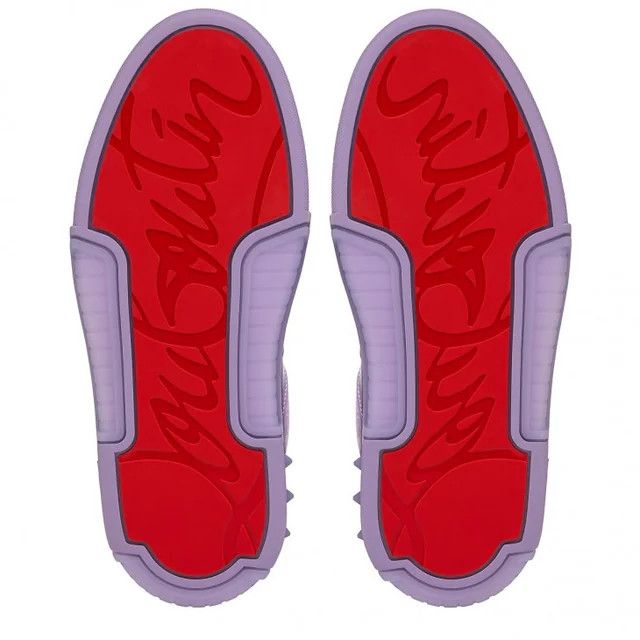 Christian Louboutin o1s1wg110625 Sneakers in Purple Size US 8.5 / EU 41-42 - 4 Thumbnail