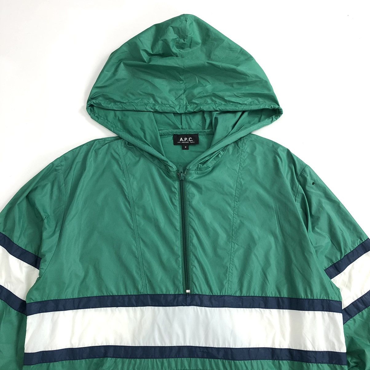 A.P.C. × Designer A.P.C Paris Packable Parachute Light Anorak Jacket Size US M / EU 48-50 / 2 - 3 Thumbnail