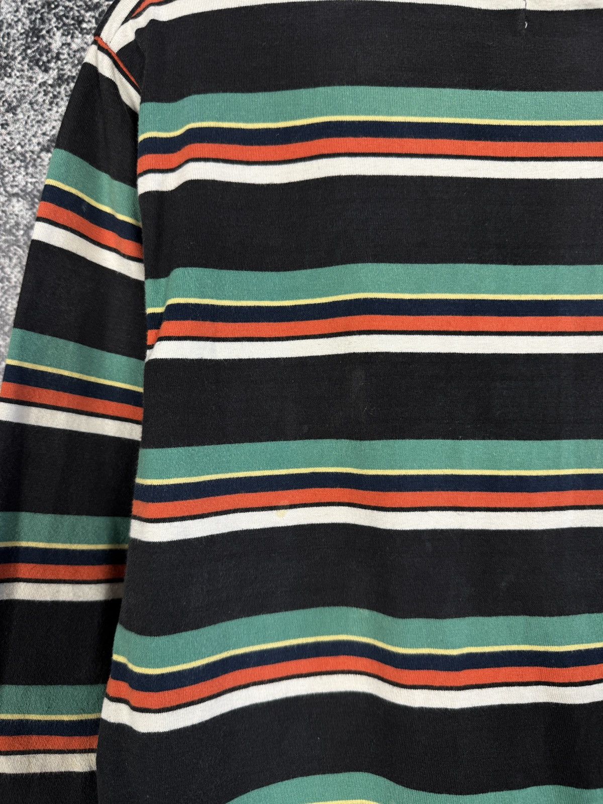 Guess Vintage Guess Striped Light Sweatshirt Premium Cotton Size US S / EU 44-46 / 1 - 16 Thumbnail