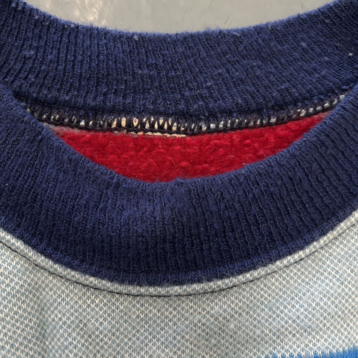 Vintage Vintage Striped Knit Tee - 70s/80s Style Size US M / EU 48-50 / 2 - 2 Thumbnail