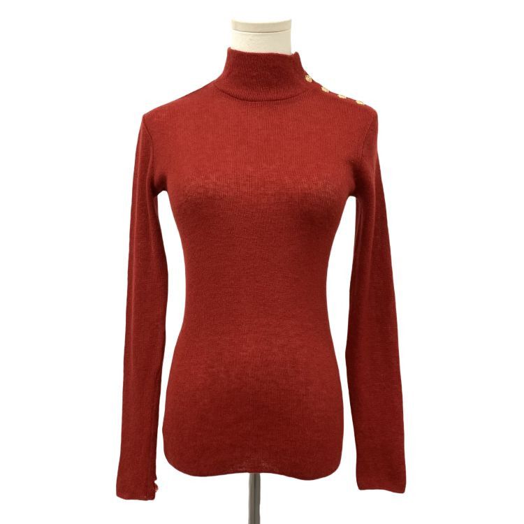 Balmain Balmain Gold Button Sweater Size 36 Size XS / US 0-2 / IT 36-38 - 1 Thumbnail