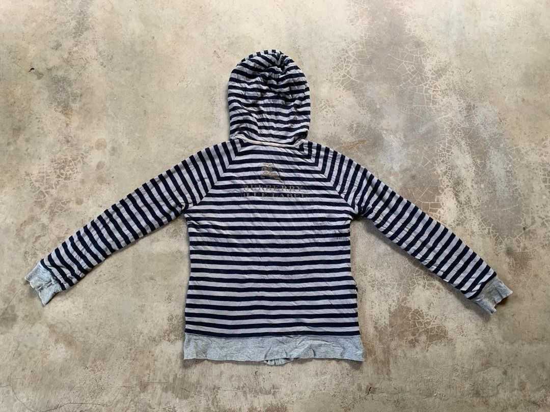 Burberry Burberry Striped Reversible Hoodie Size XS / US 0-2 / IT 36-38 - 4 Thumbnail
