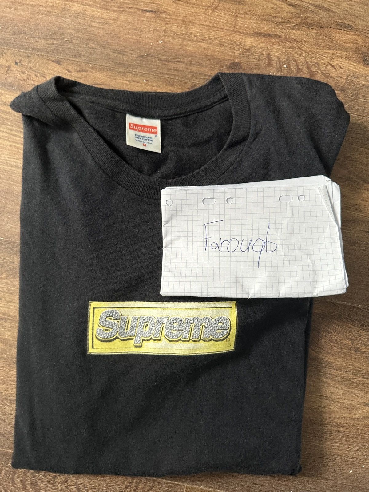 Supreme Bling box logo Size US M / EU 48-50 / 2 - 2 Thumbnail