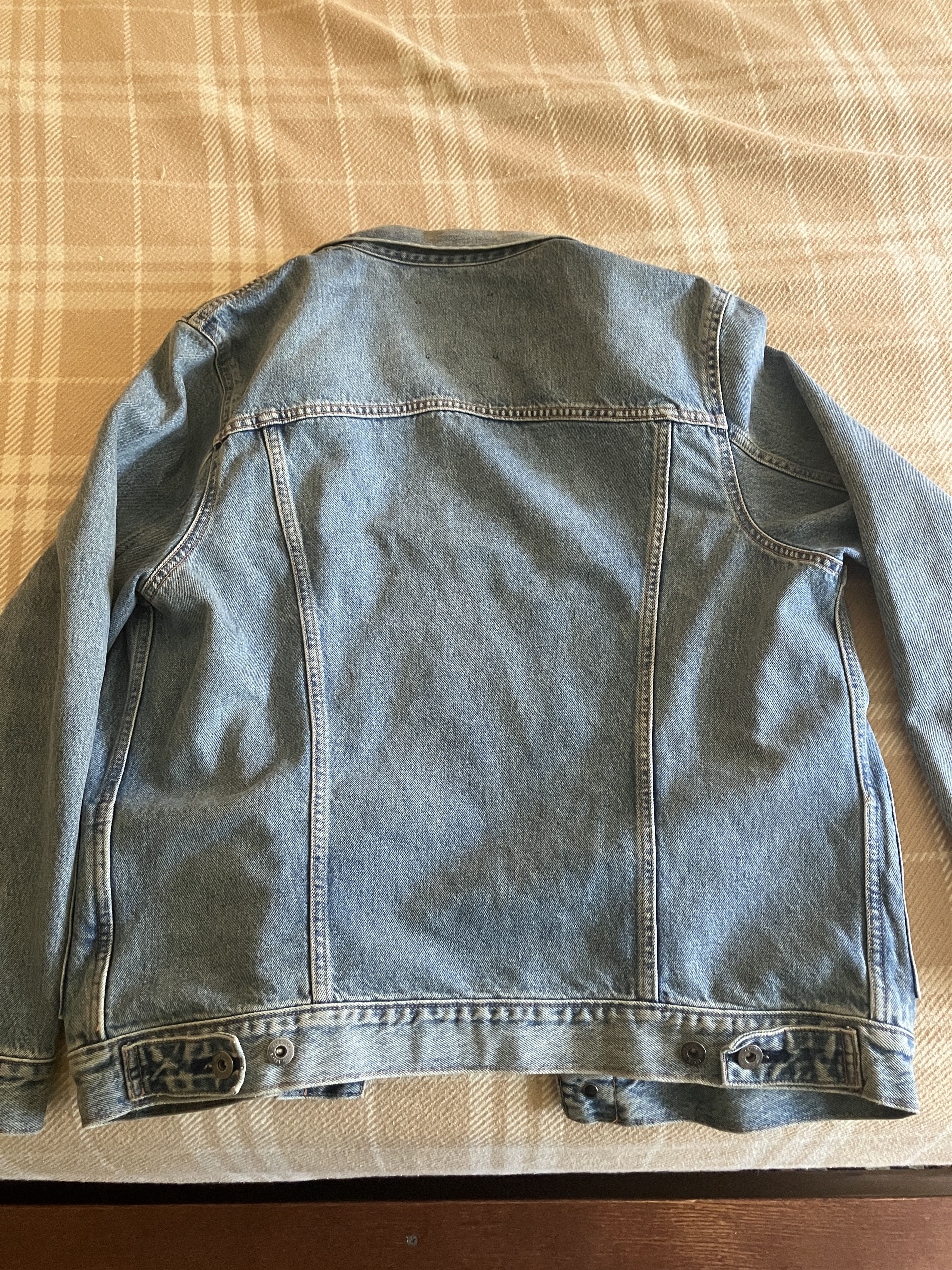 Levi's Made & Crafted Levi's Made & Crafted Pleated Denim Jean Jacket Size US L / EU 52-54 / 3 - 8 Thumbnail
