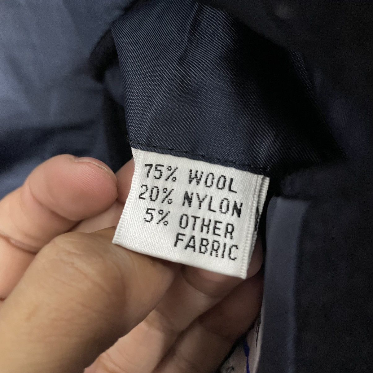 Yves Saint Laurent Vintage YSL Double Breasted Suit Blazer Size 44R - 5 Thumbnail