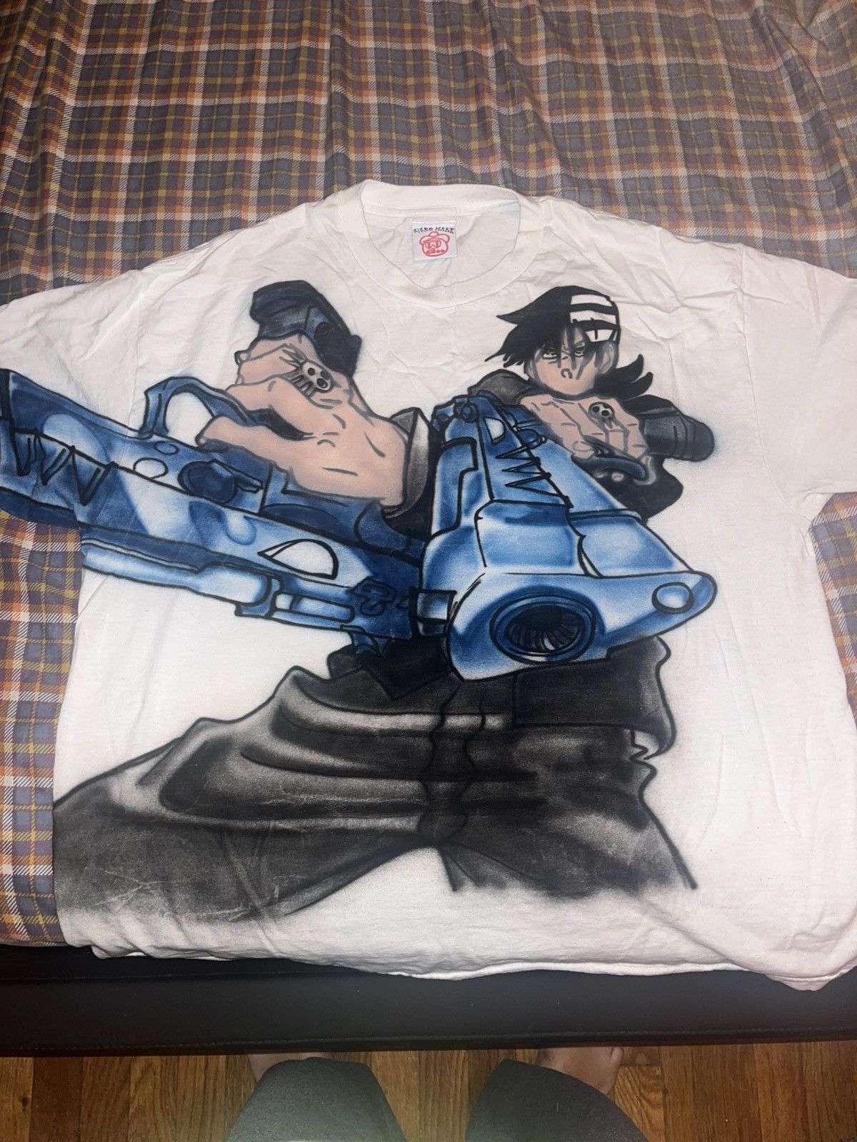Other Soul Eater Death the Kid airbushed tee Size US XL / EU 56 / 4 - 2 Thumbnail