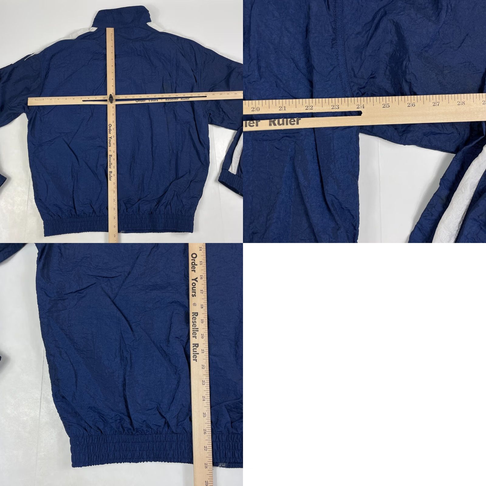 Speedo Speedo 90s Jacket Men Large Blue Softshell Windbreaker Lightweight Size US L / EU 52-54 / 3 - 9 Thumbnail