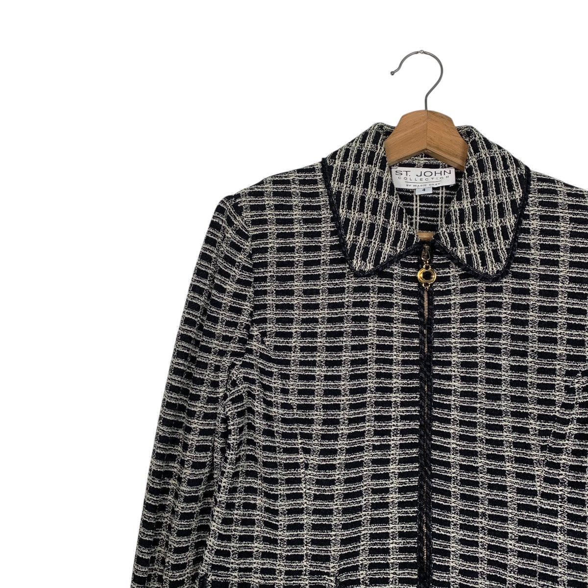 Other St John Collection By Marie Gray Checkered Jacket Size S / US 4 / IT 40 - 6 Thumbnail