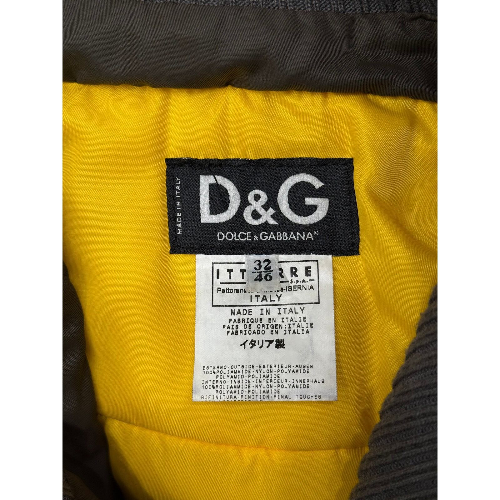 Dolce & Gabbana A/W2003 Dolce & Gabbana tornado multi zip nylon jacket Size US M / EU 48-50 / 2 - 10 Thumbnail