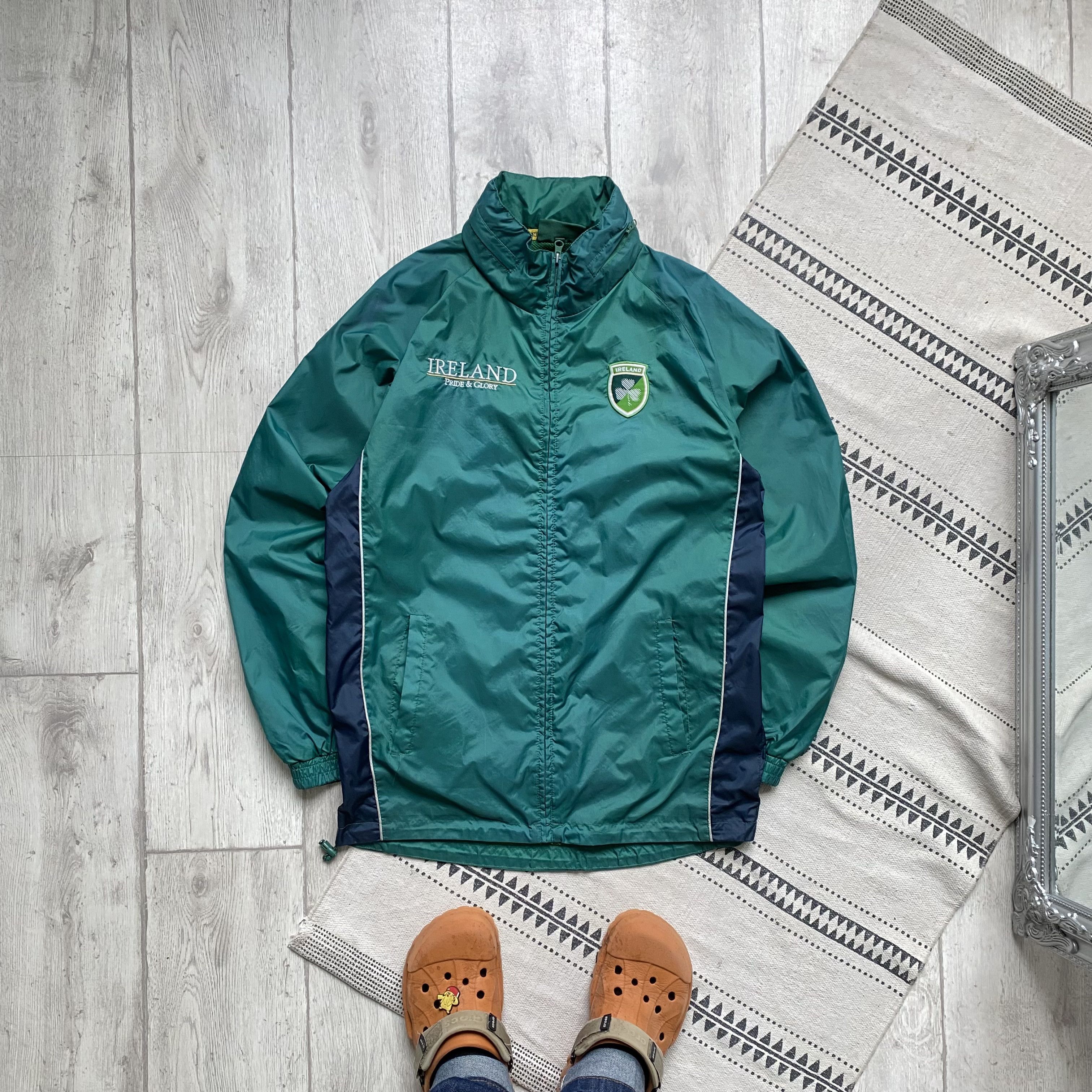 Canterbury of New Zealand ☘️Vintage Faded Ireland Rugby nylon jacket light Windbreaker Size US M / EU 48-50 / 2 - 1 Thumbnail