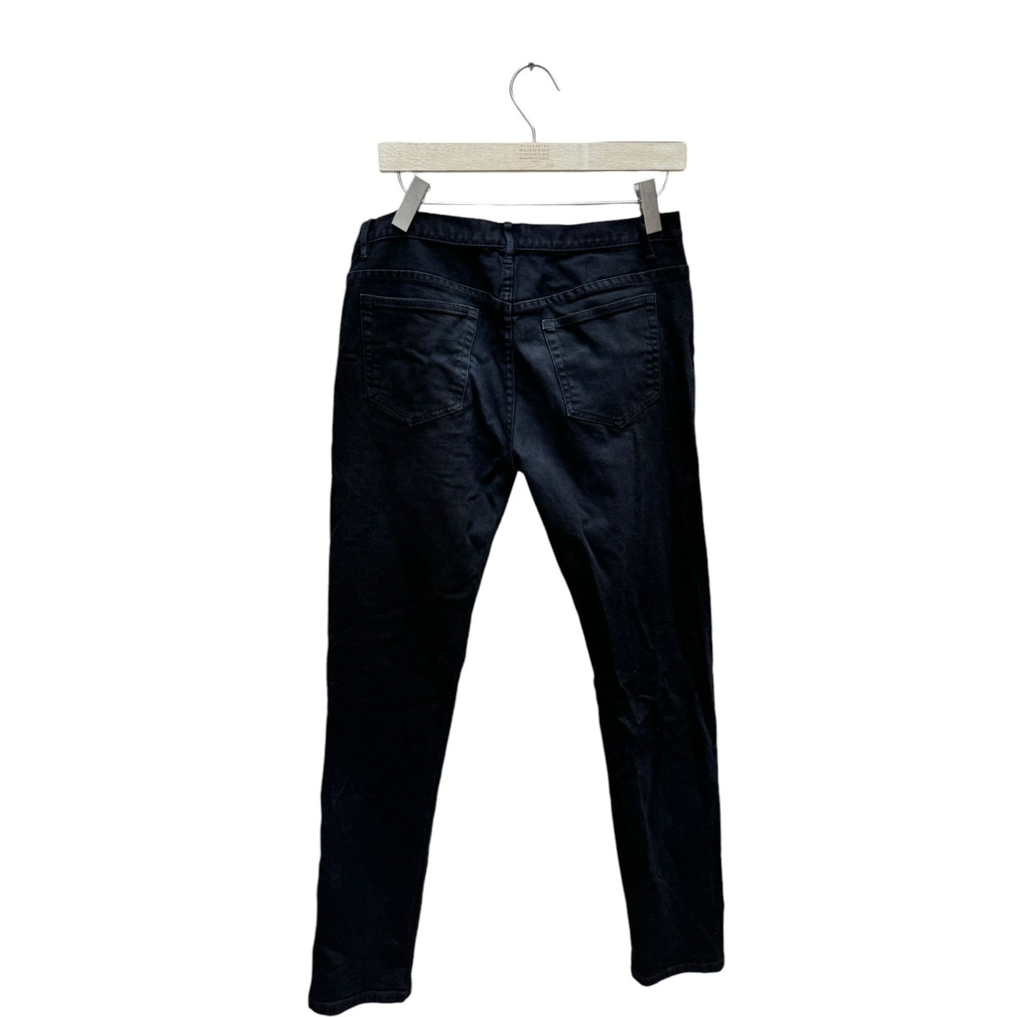 A.P.C. Petit Standard Black Denim jeans Size US 32 / EU 48 - 4 Thumbnail