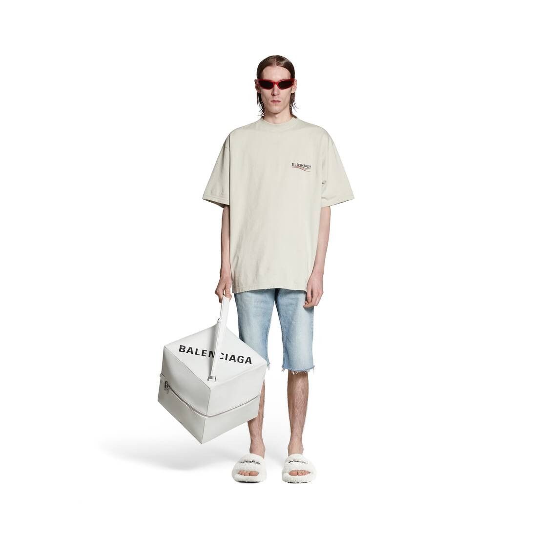 Balenciaga o1bcso1str0625 Slim Shorts in Blue Size US 36 / EU 52 - 2 Thumbnail