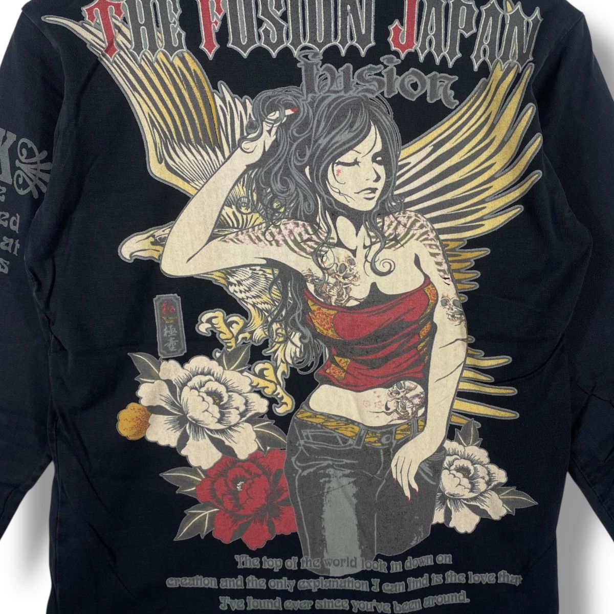 Japanese Brand Japanese Brand CURE ALL The Fusion Japan Longsleeve Tee Size US M / EU 48-50 / 2 - 2 Thumbnail