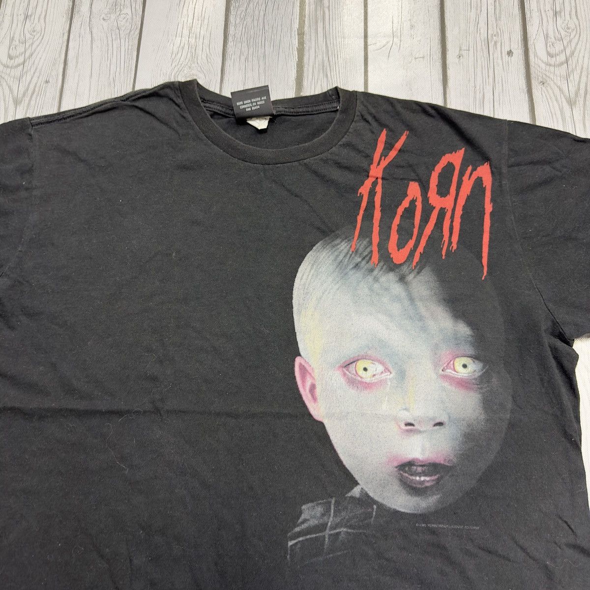Band Tees × Giant × Vintage Vintage Korn tee Size US XL / EU 56 / 4 - 3 Thumbnail