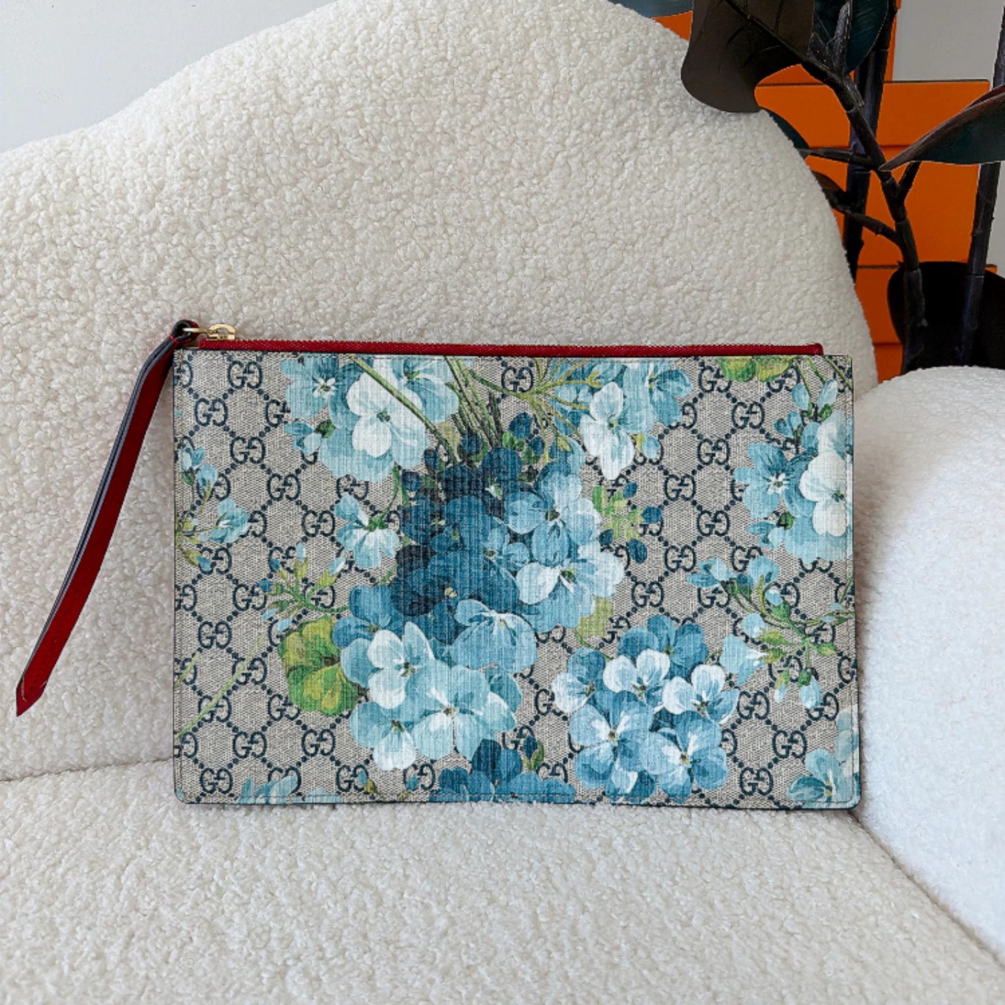 Gucci Gucci color blocked floral clutch Size ONE SIZE - 1 Thumbnail