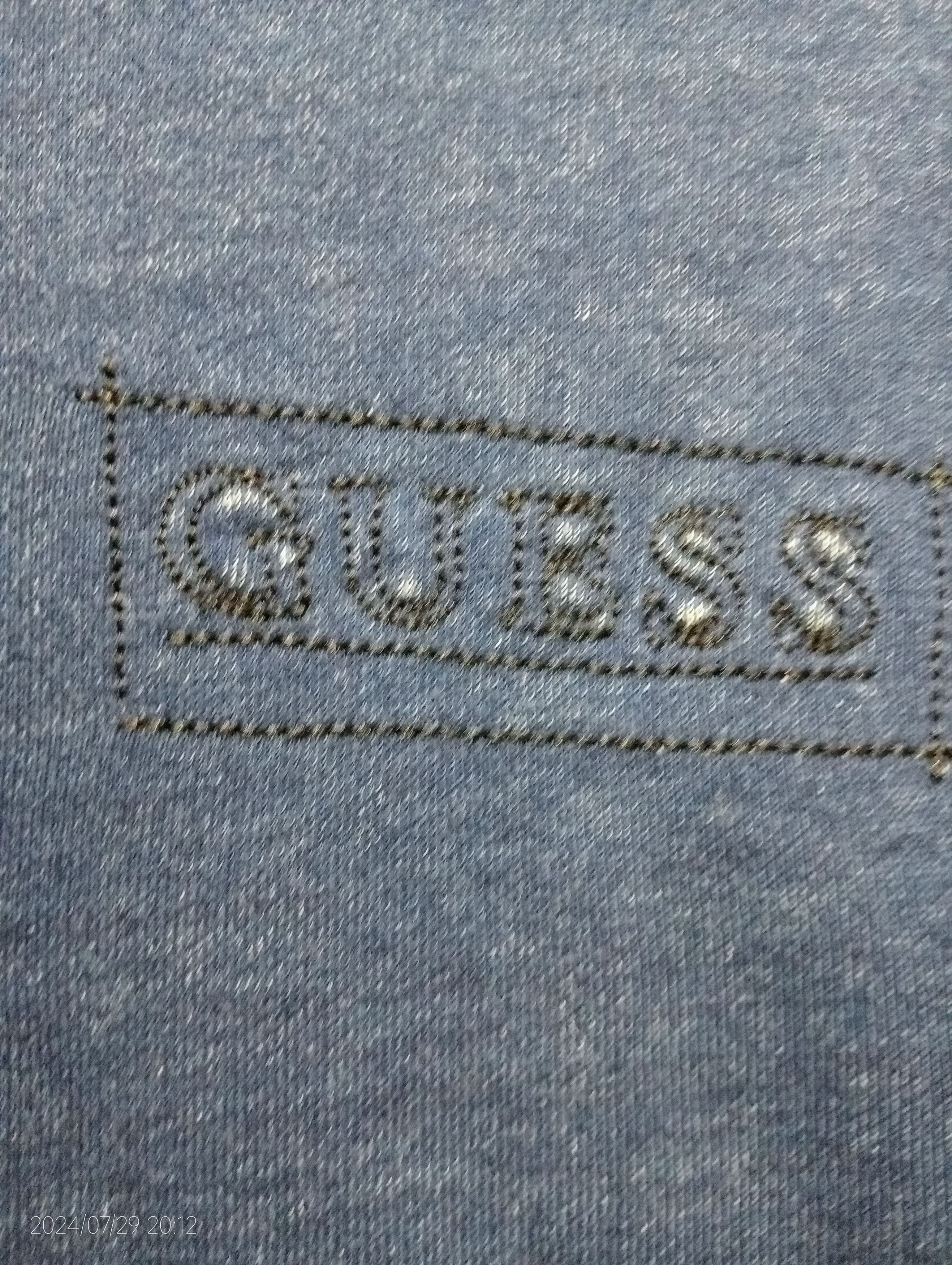 Guess Vintage Guess Regular Fit Denim Crewneck Sweatshirt Size US M / EU 48-50 / 2 - 9 Thumbnail