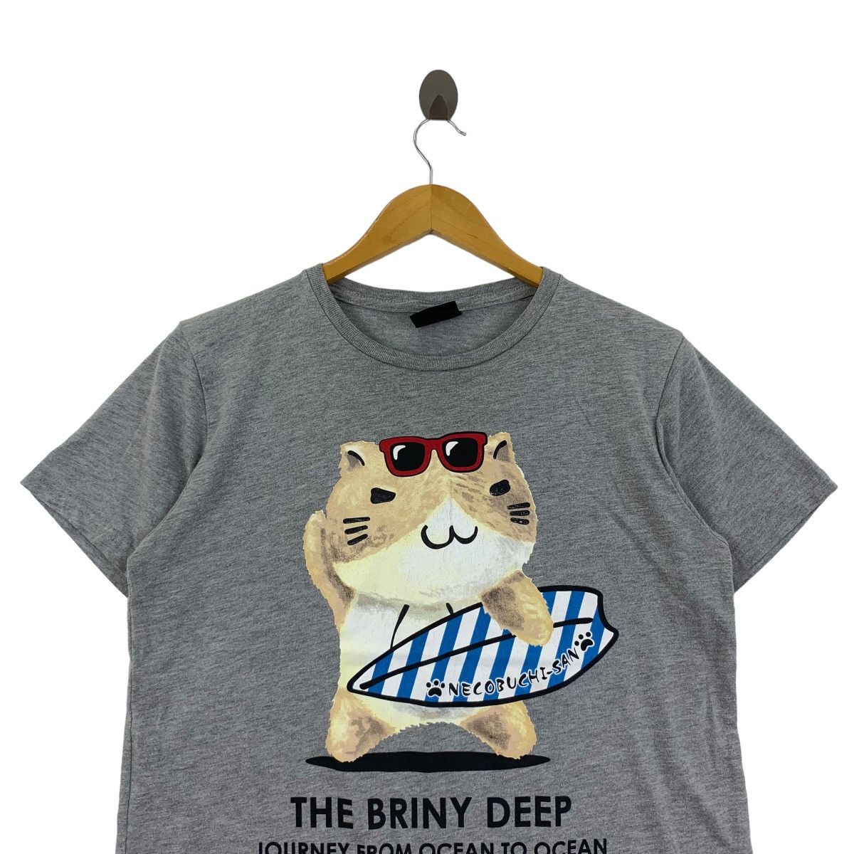 Vintage Vintage NECOBUCHI SAN LINE Character Tee Shirt Top Briny Size M / US 6-8 / IT 42-44 - 2 Thumbnail