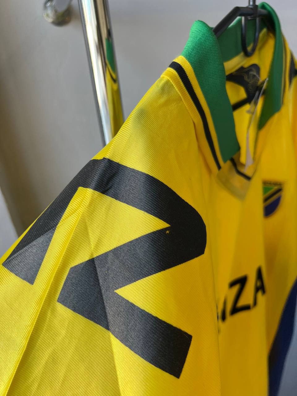 Vintage NEW! 2003/06 TANZANIA TEAM AWAY SOCCER FOOTBALL JERSEY SKIES Size US M / EU 48-50 / 2 - 11 Thumbnail