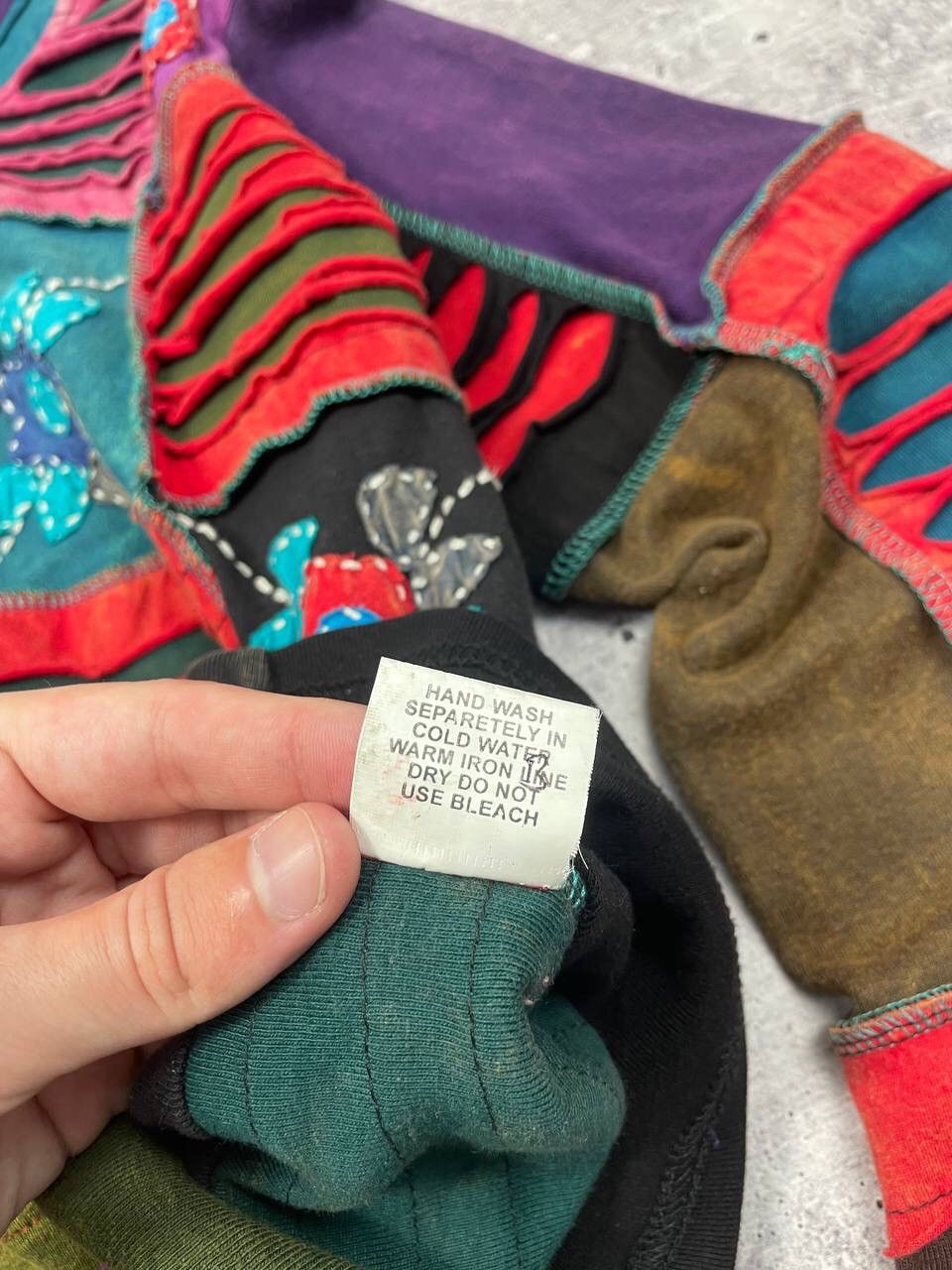 If Six Was Nine Vintage Nepal Style Patchwork Zip Up Hoodie Y2K Size US M / EU 48-50 / 2 - 6 Thumbnail