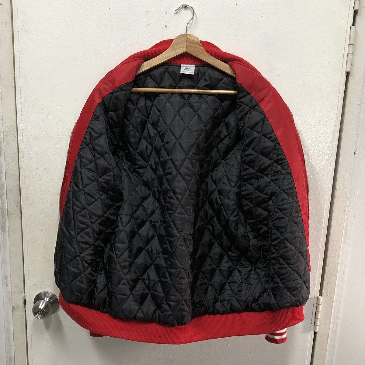 Champion Champion USA 🇺🇸 Lined Quilted Bomber Jacket Size US L / EU 52-54 / 3 - 15 Thumbnail