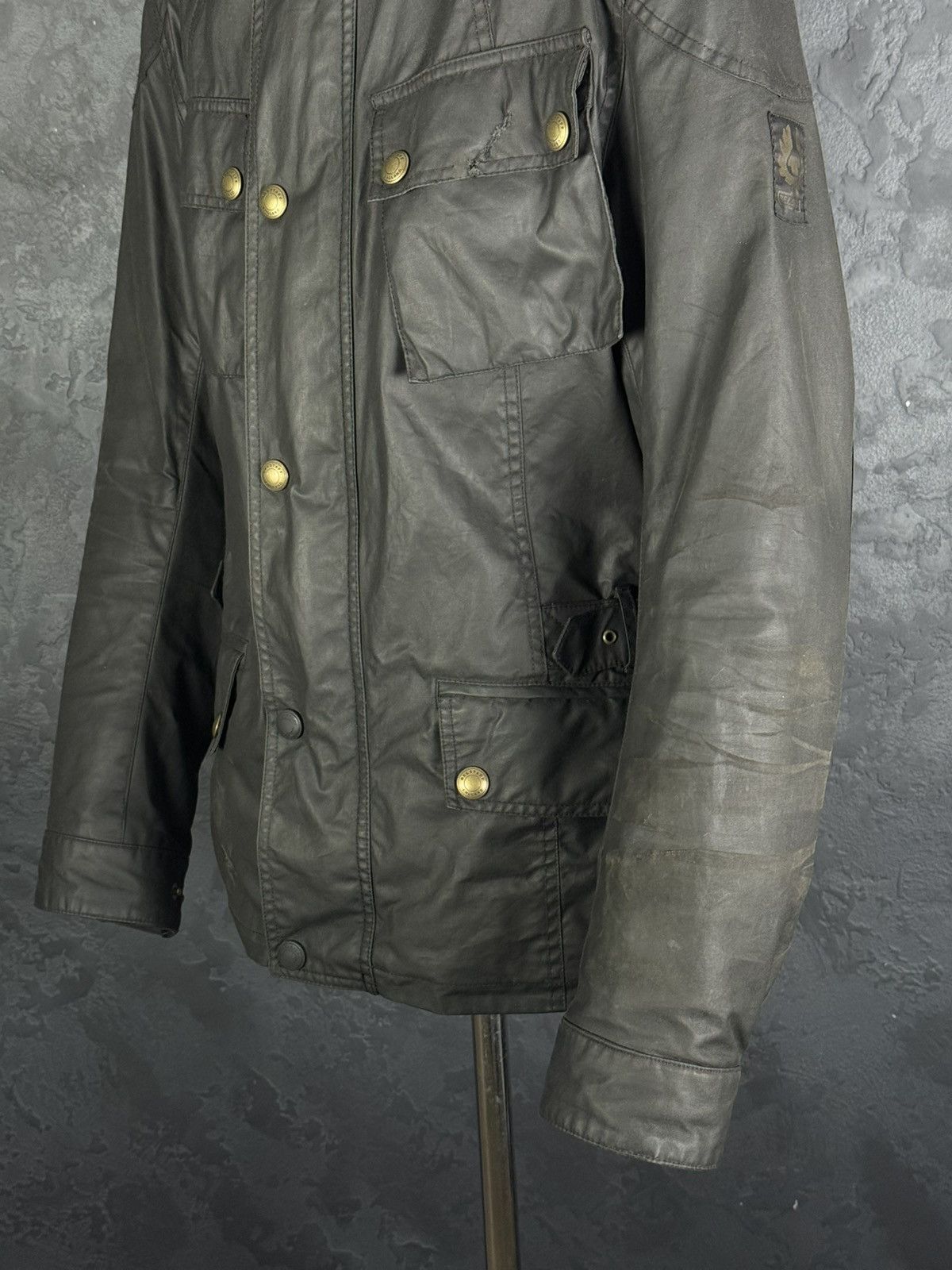 Belstaff Belstaff Crosby Motorcycle Waxed Vintage Jacket Men’s Size L Size US L / EU 52-54 / 3 - 12 Thumbnail