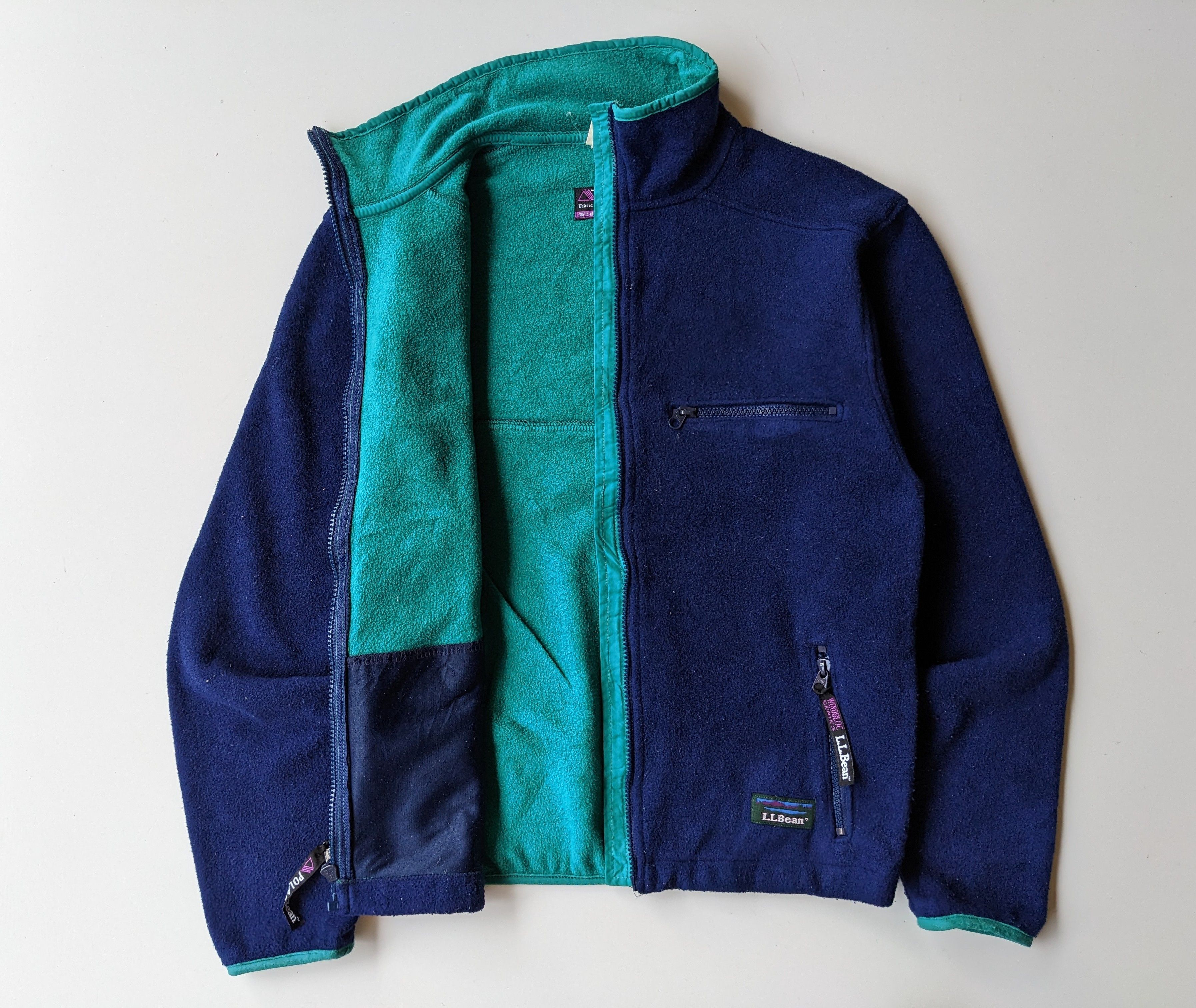 Vintage 90s L.L Bean polartec Windbloc series