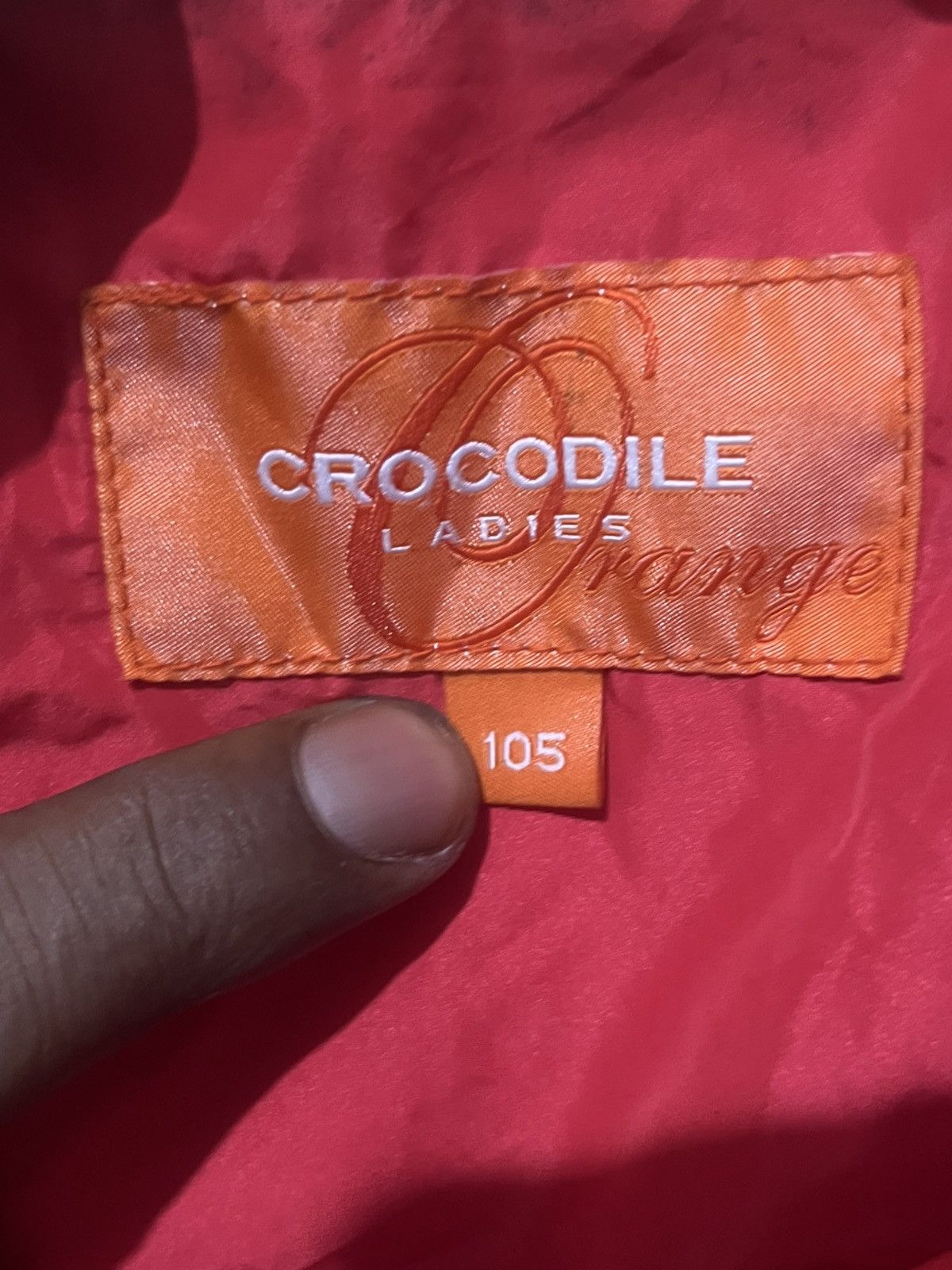 Japanese Brand Vintage Crocodile red utility vest 🔥 Size US L / EU 52-54 / 3 - 7 Thumbnail