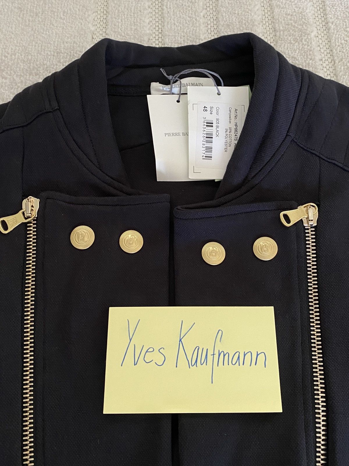 Pierre Balmain Pierre Balmain Sweatshirt Jacket (Size 48) Size US M / EU 48-50 / 2 - 2 Thumbnail