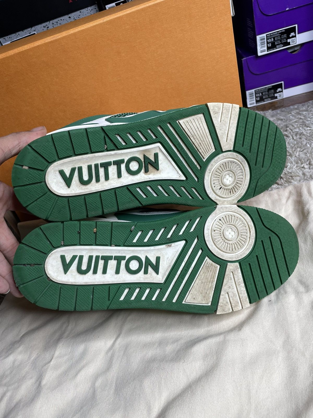 Louis Vuitton Louie Vuitton Skate Sneaker Green Size US 8.5 / EU 41-42 - 9 Thumbnail