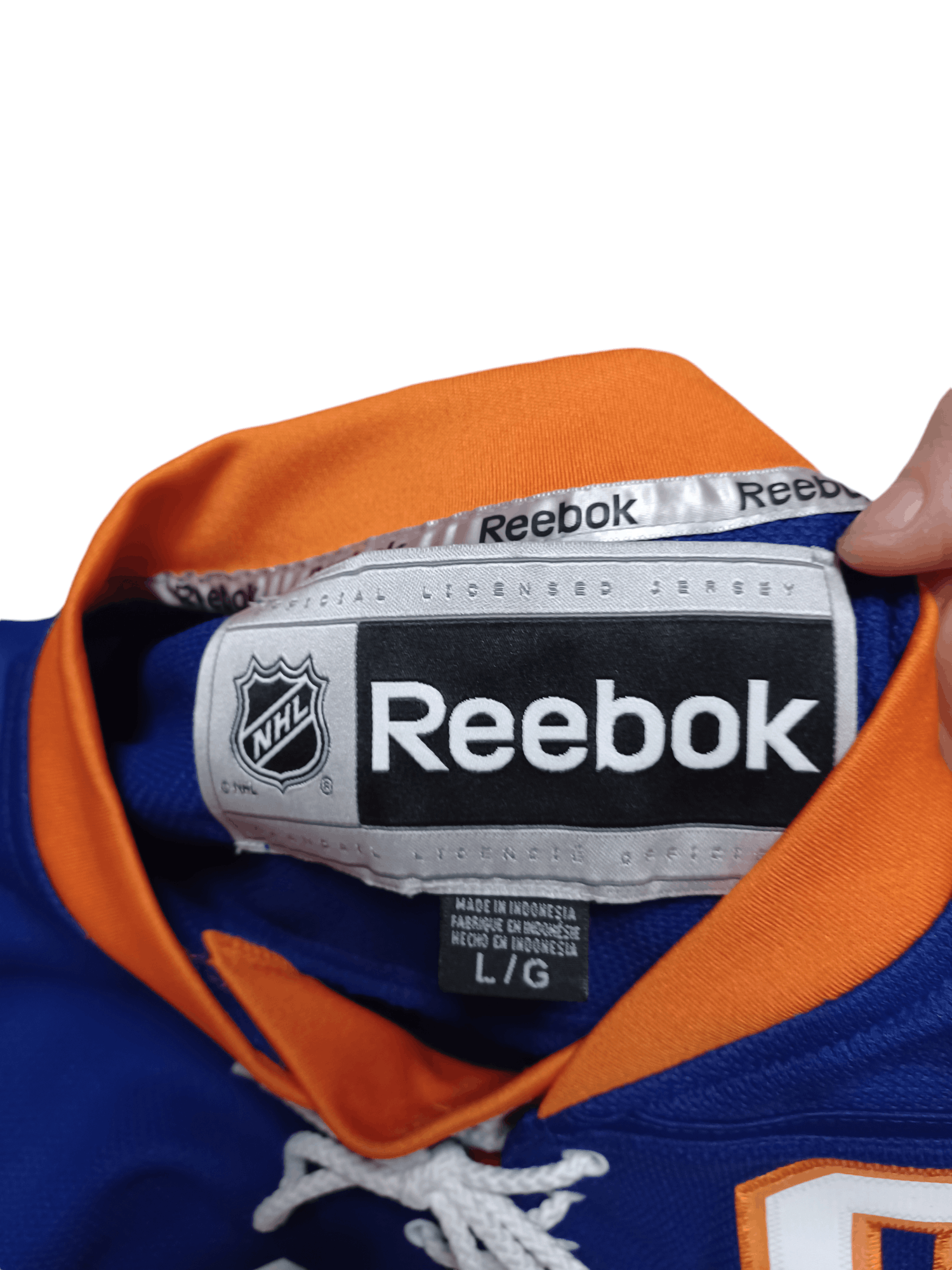 Reebok #2 STREIT NEW YORK ISLANDERS NHL REEBOK VINTAGE JERSEY Size US L / EU 52-54 / 3 - 6 Thumbnail