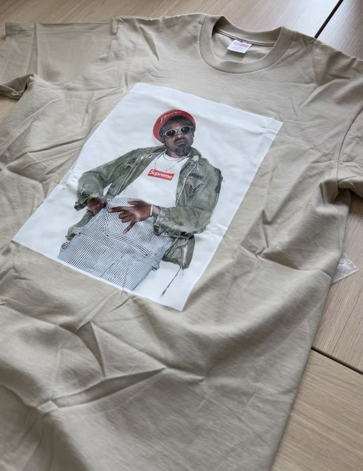 Supreme Supreme André 3000 Photo Tee J44 Size US L / EU 52-54 / 3 - 4 Thumbnail