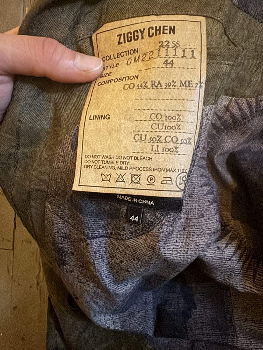 Ziggy Chen SS22 Thick linen overcoat Size US S / EU 44-46 / 1 - 6 Thumbnail