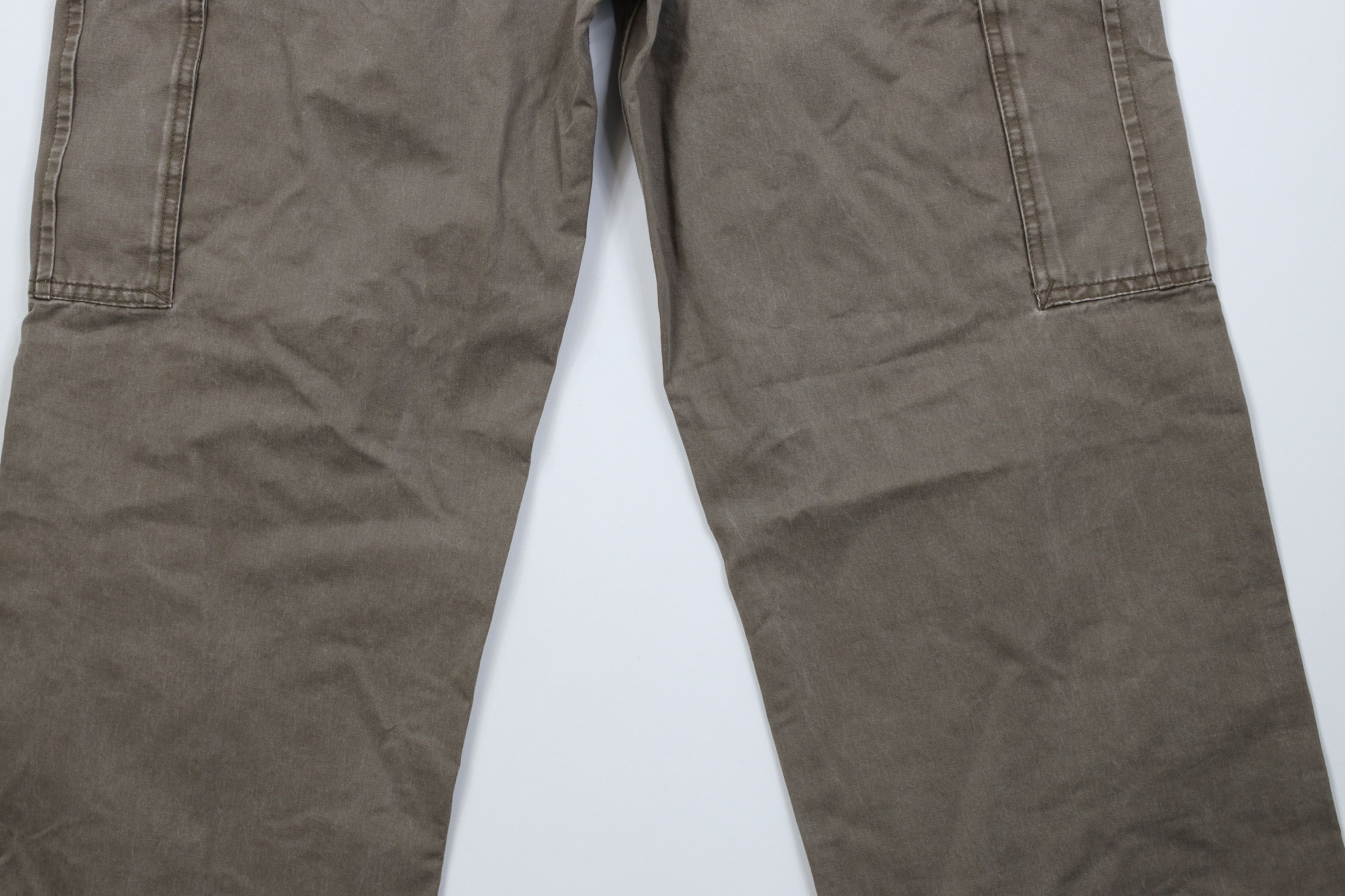 Gap Vintage 90s Y2K Gap Fit Wide Leg Cargo Pants Beige Cotton Size US 32 / EU 48 - 12 Thumbnail