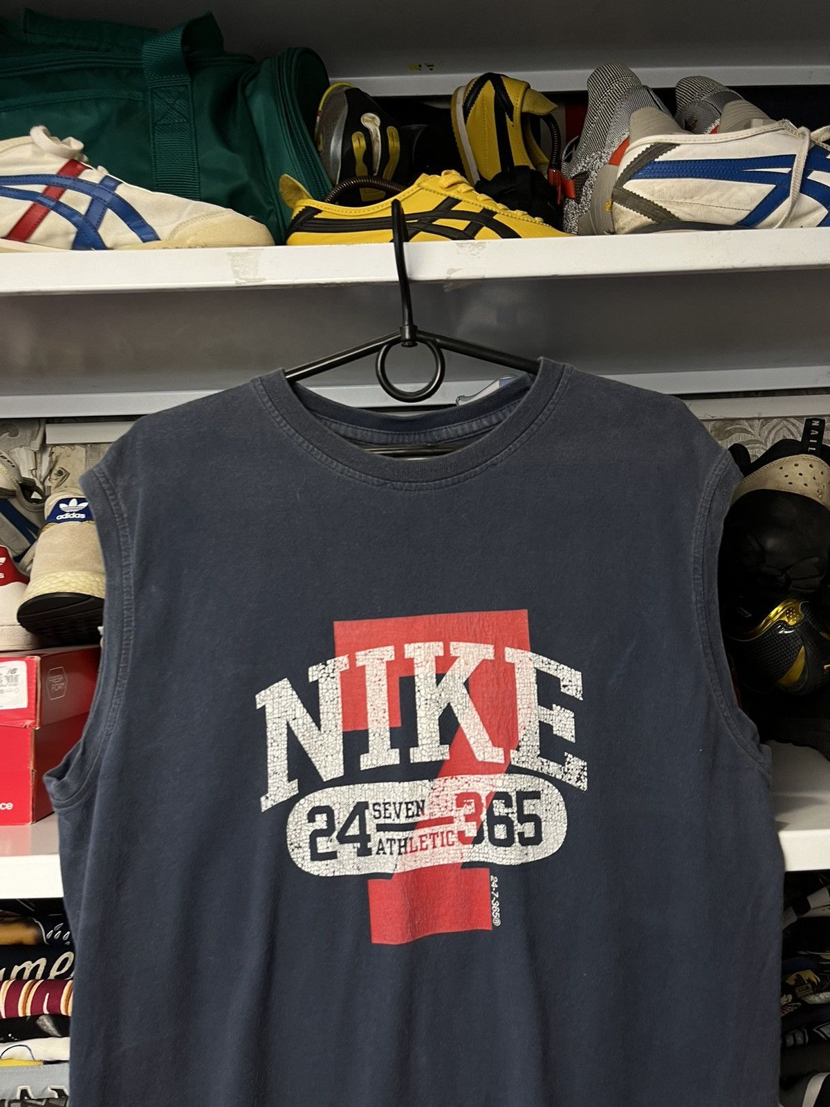 Nike Rare NIKE Tee Y2K T-Shirt Graphic Vintage 90s Size US M / EU 48-50 / 2 - 2 Thumbnail
