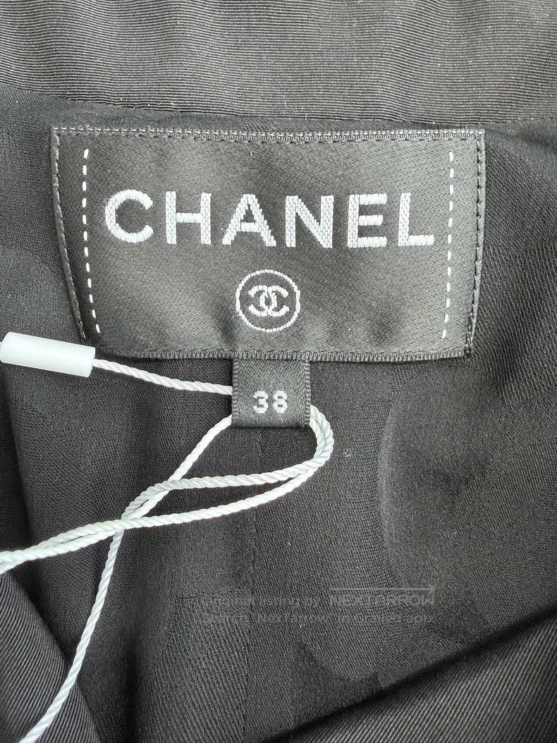 Chanel Chanel Black twill glitter tweed vest Size XS / US 0-2 / IT 36-38 - 4 Thumbnail