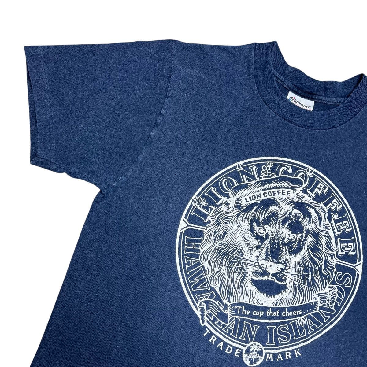 Other Vintage 1980s Hawaiian Islands Lion Coffee Promo T-Shirt Size US M / EU 48-50 / 2 - 5 Thumbnail