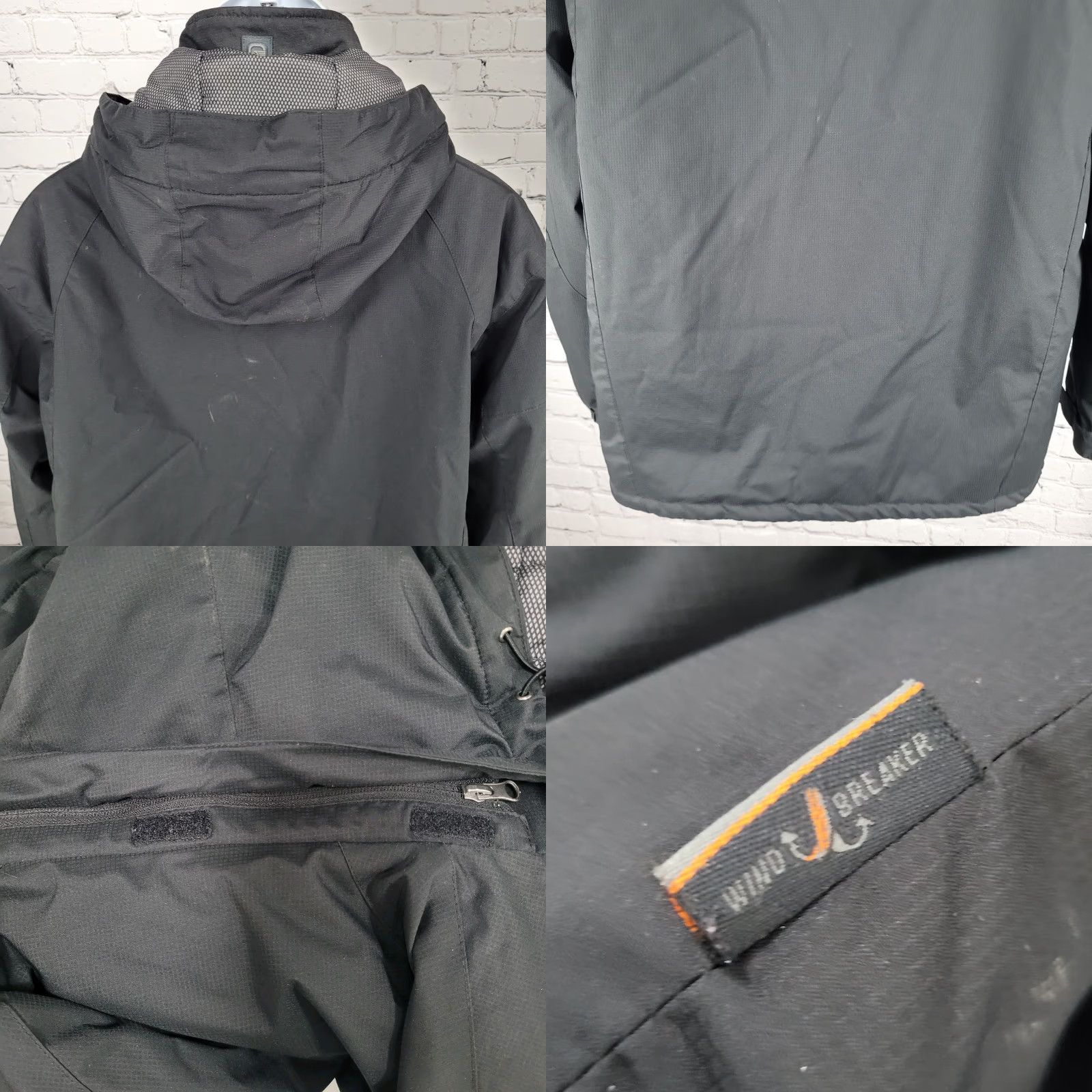 Free Country Free Country Black Insulated Removable Hood Inner Pockets Jacket Medium M Size US M / EU 48-50 / 2 - 8 Thumbnail