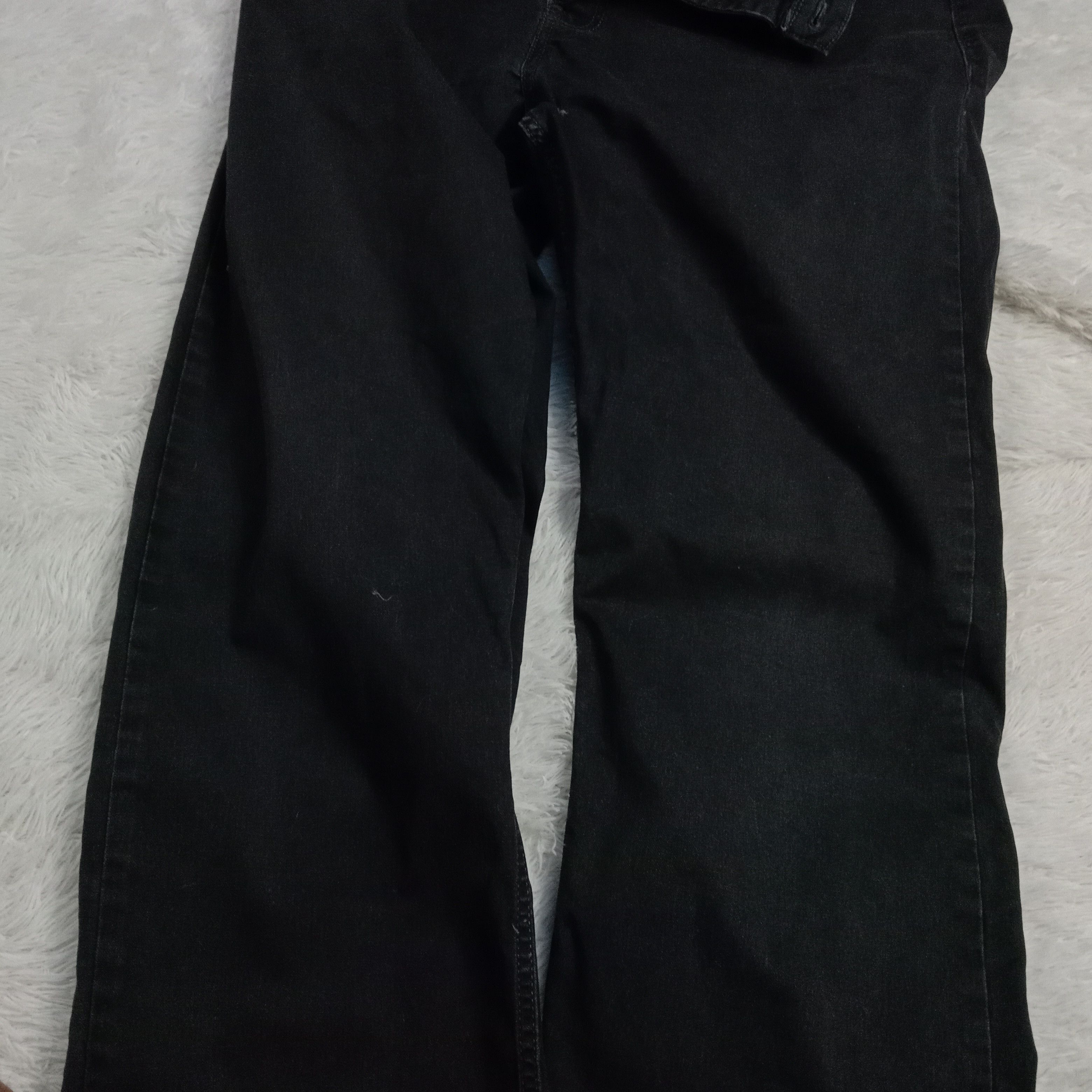 If Six Was Nine Y2k Wrangler Black Regular Jeans Size US 36 / EU 52 - 8 Thumbnail