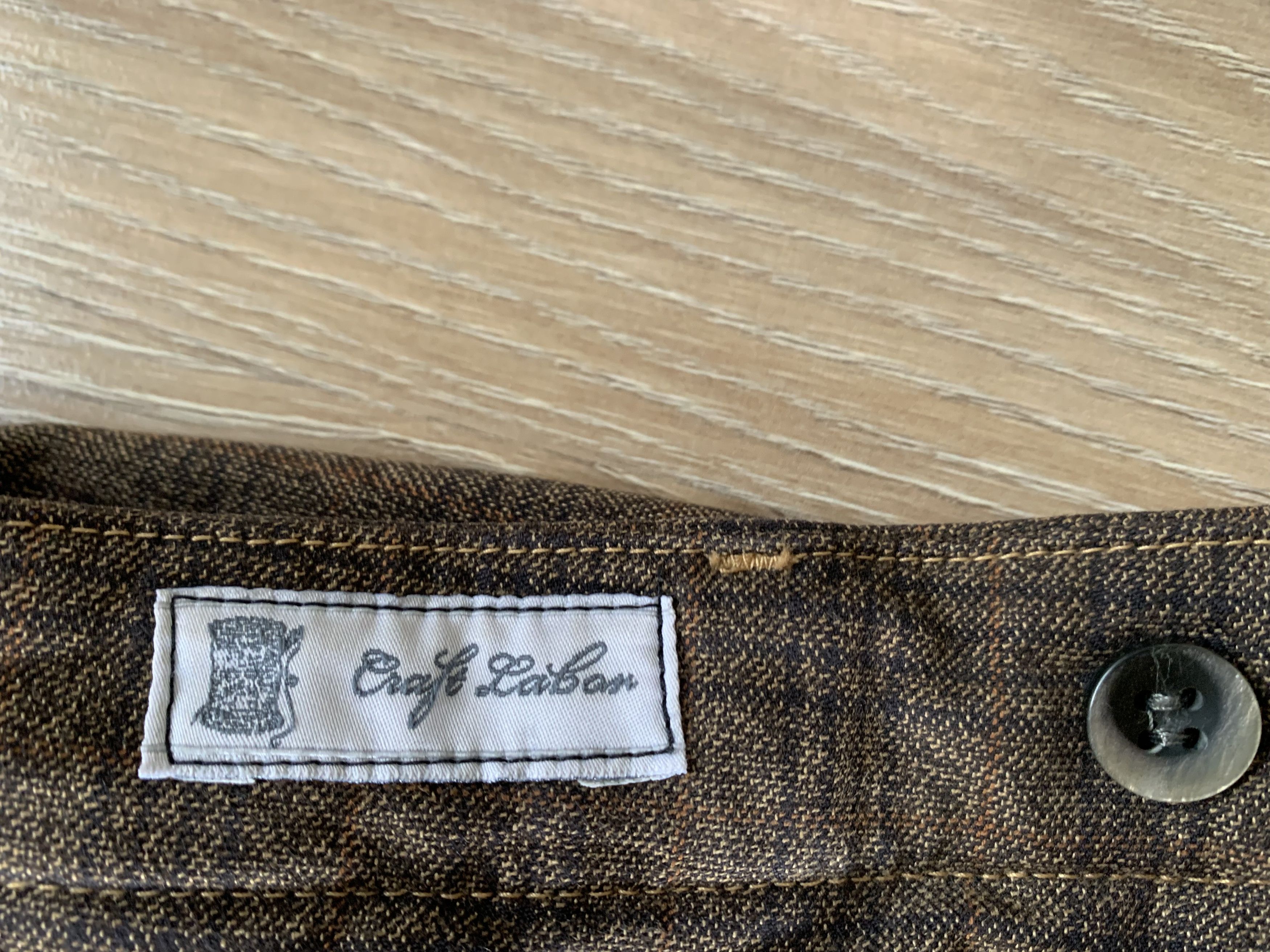 Mason's Masons Milano Style Cotton Plaid Pants Size US 36 / EU 52 - 9 Thumbnail