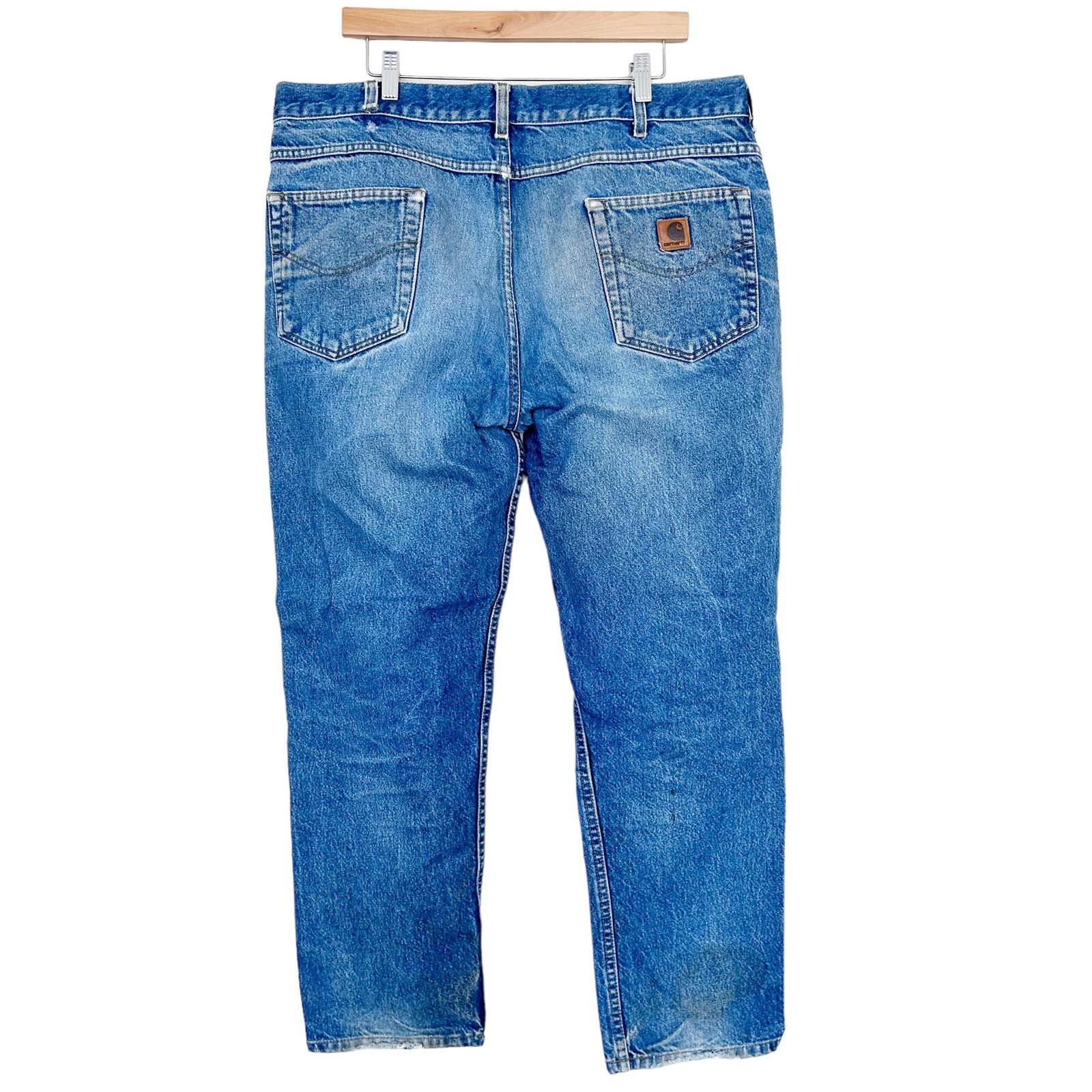 Carhartt Carhartt Work Straight Leg Jeans Sz 40x30 Size 40" / US 18 - 6 Thumbnail