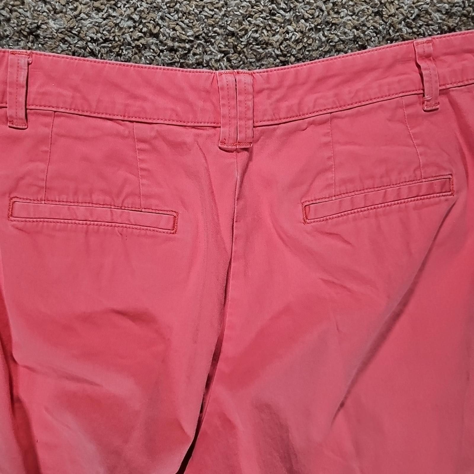 Lee LEE Just Below The Waist Pink Capri Pants Size 33" - 6 Thumbnail