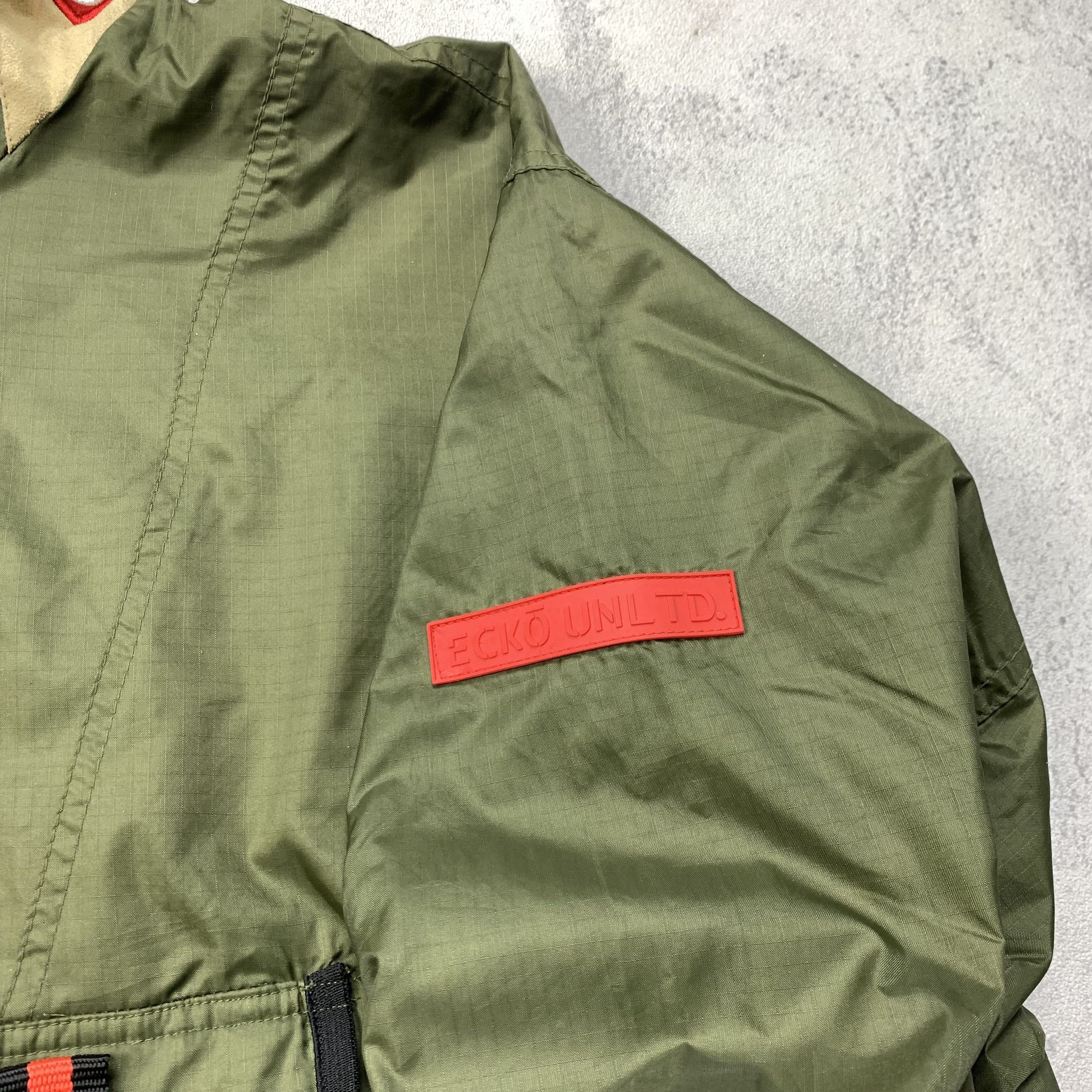 Ecko Unltd. Ecko Unltd Y2K Anorak Tactical Jacket Size US XL / EU 56 / 4 - 7 Thumbnail