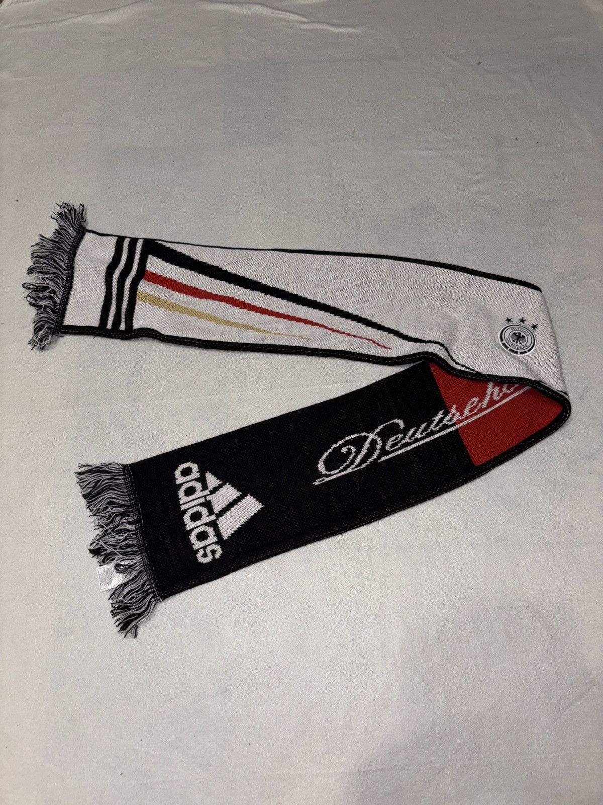 Adidas Adidas German Germany Football National Team Fan Scarf Size ONE SIZE - 2 Thumbnail