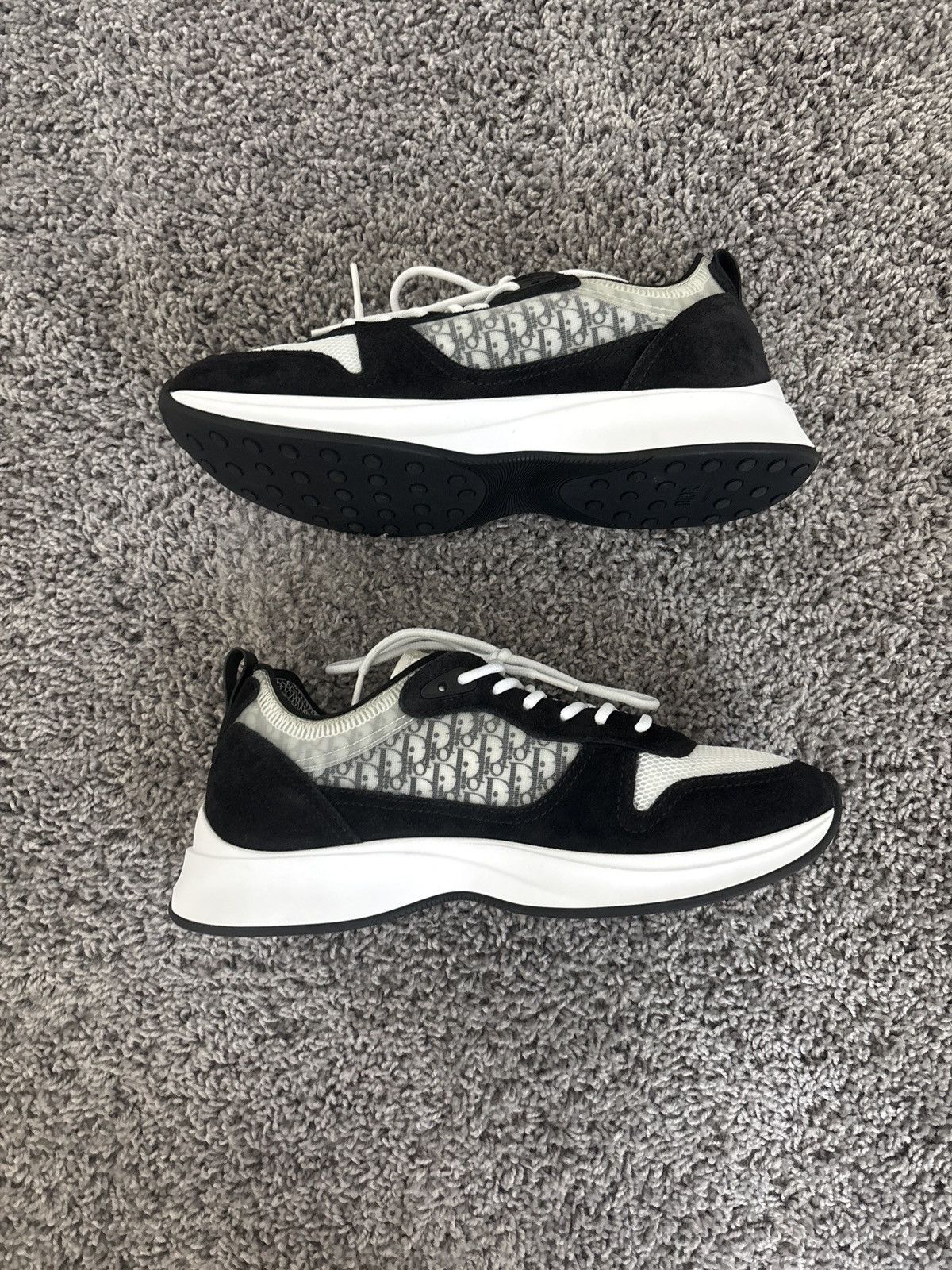 Dior Dior B25 'Dior Oblique - Black White' Size US 7 / EU 40 - 2 Thumbnail