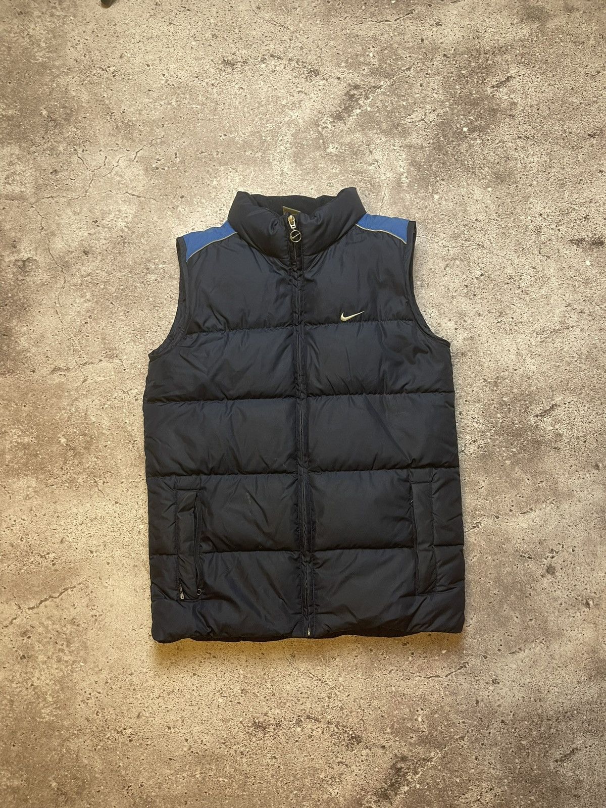 Vintage Vintage Vest Gilet Nike Vintage Big Logo 90s Y2K Size US S / EU 44-46 / 1 - 2 Thumbnail